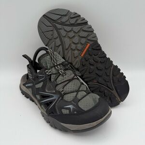 Women’s Merrell Black Capra Rapid Sieve Sport Water Hiking Shoe Slingback Sz 11
